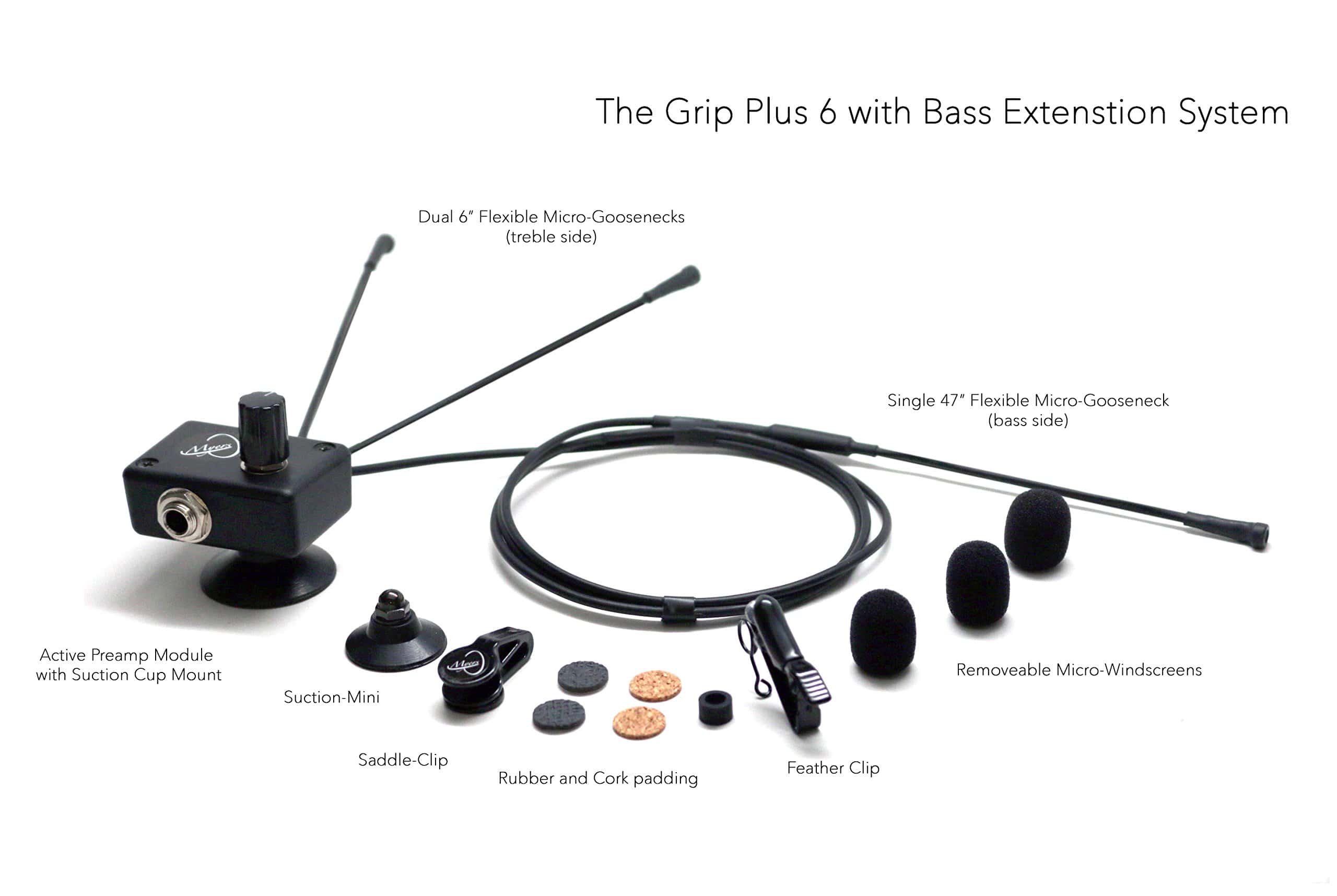 Sistema de Micrófono Myers Pickups The Grip Plus 6 con - Imagen 6
