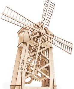 Kit de modelo de molino de viento de Wood Trick para armar