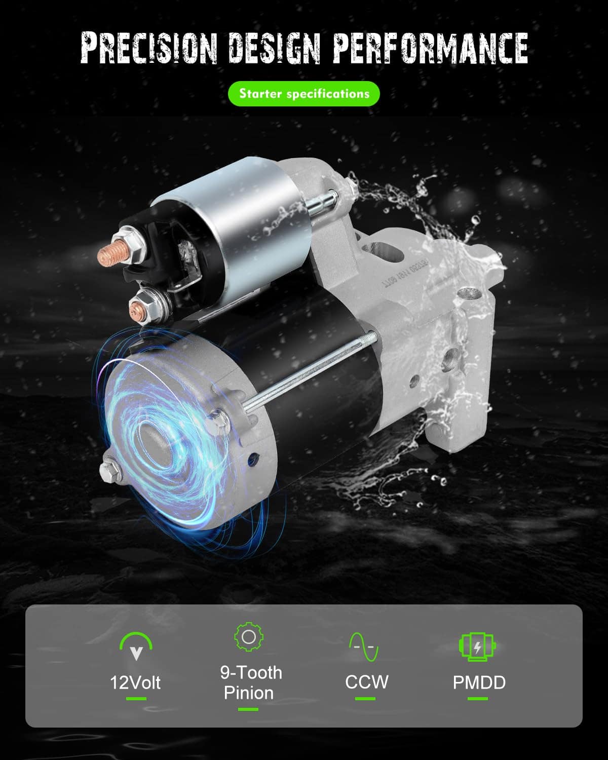 Motor de Arranque SCITOO AM134946 428000-3130 18533N para - Imagen 4