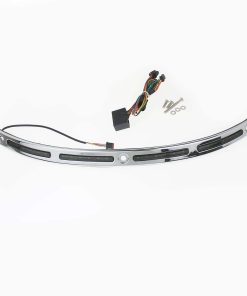 HDBUBALUS Moldura de Parabrisas de Motocicleta LED