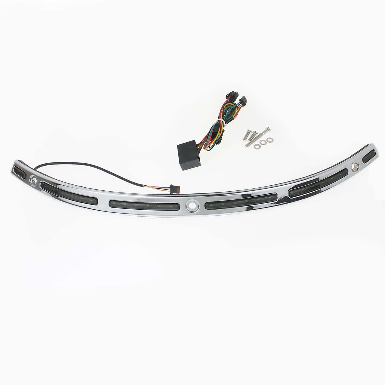 HDBUBALUS Moldura de Parabrisas de Motocicleta LED