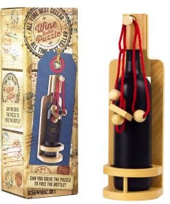 Juego de Rompecabezas de Botellas de Vino Professor Puzzle