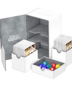 Ultimate Guard Flip 'n' Tray 160+, Estuche -Blanco/Gris