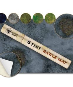 Tapete de Juego de Batalla para DND - [48" x -Road Decay