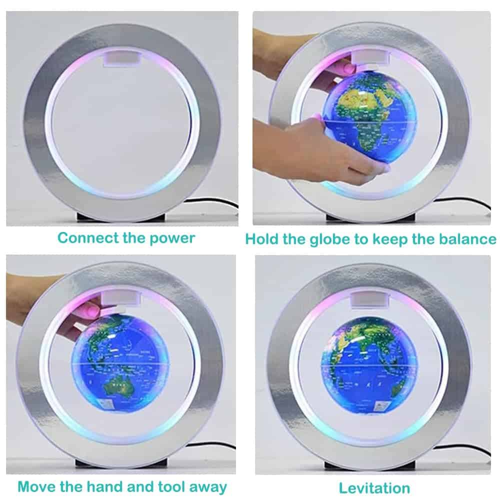 Globo de Levitación Flotante de 4 pulgadas que Gira - Imagen 8