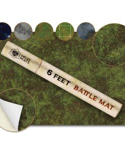 Tapete de juego de batalla para DND - [48" x -Dark Moss