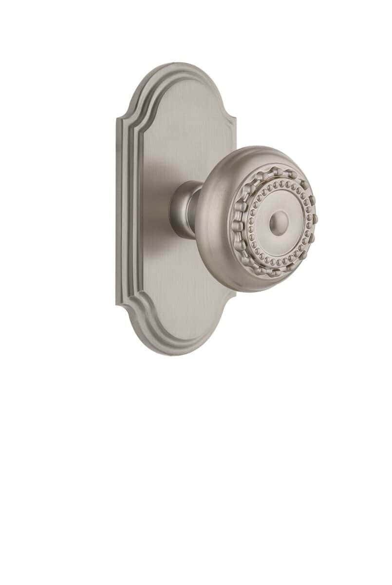 Grandeur 812287 Placa de Arco Pasaje con Perilla Partenón