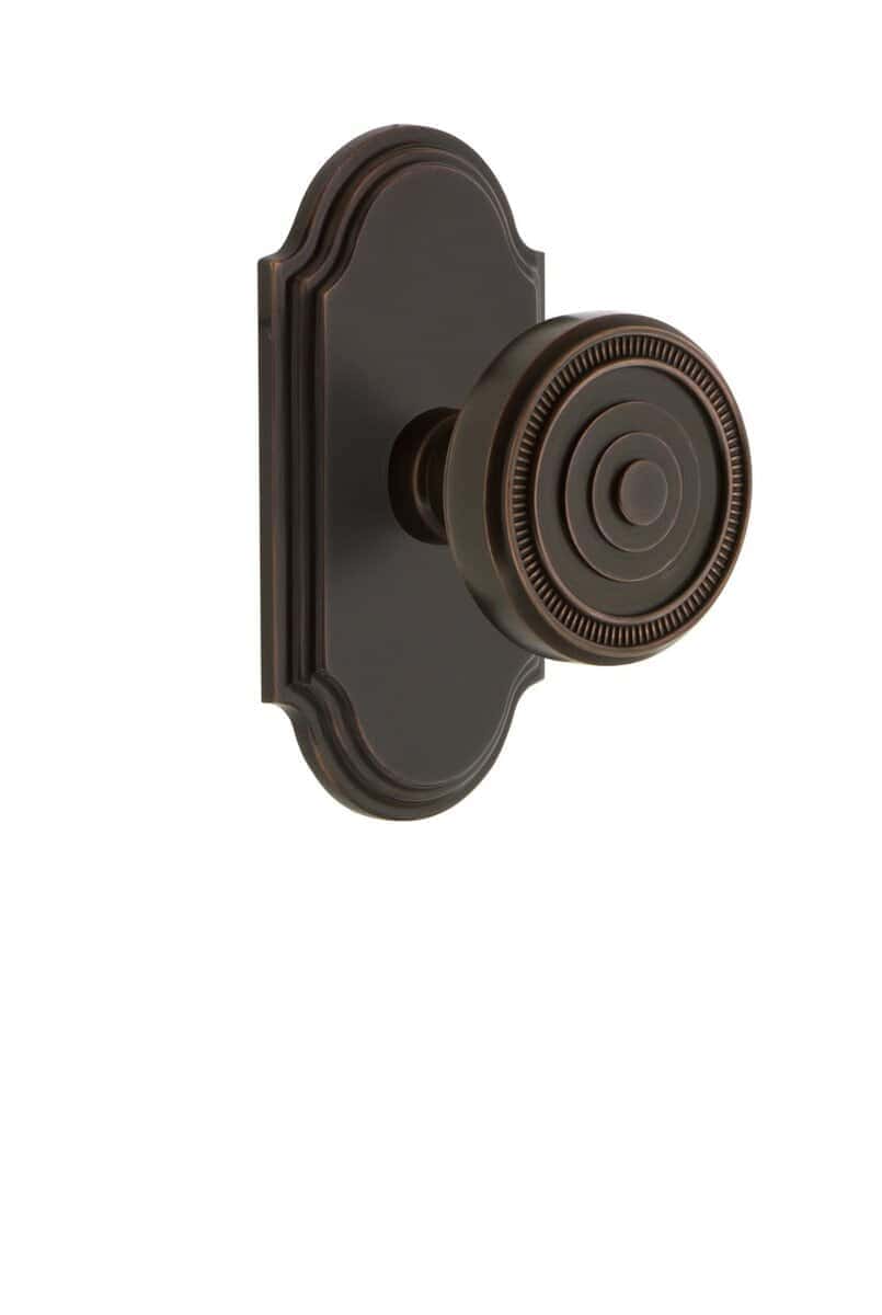 Placa de arco Grandeur 811424 simulada con perilla Soleil