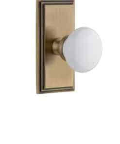 Grandeur 810991 Carre Plate Double Dummy con Perilla Hyde