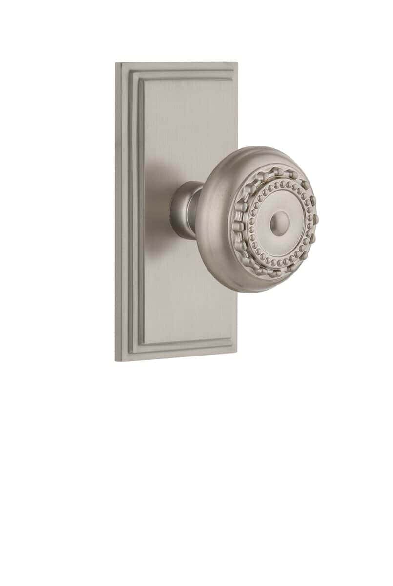 Grandeur 812399 Carre Plate Passage con Perilla Parthenon