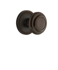 Placa doble inactiva Grandeur 807918 Newport con perilla