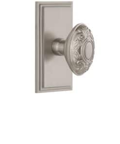 Grandeur 810737 Carre Plate Paso con Pomo Grande Victorian