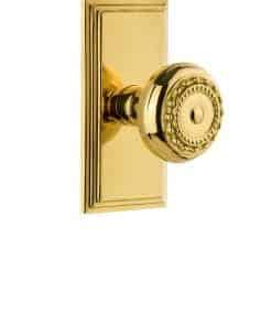 Grandeur 810750 Carre Plate Passage con Perilla Parthenon