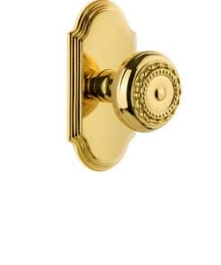 Grandeur 811205 Placa de Arco Paso con Perilla Partenón en