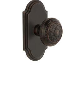 Grandeur 812316 Placa de Paso Arc con Pomo Windsor en