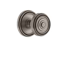 Grandeur 809517 Roseta Dummy con Perilla Soleil en Peltre