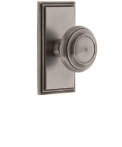 Placa Doble Falsa Carre 811085 con Perilla Circulaire en
