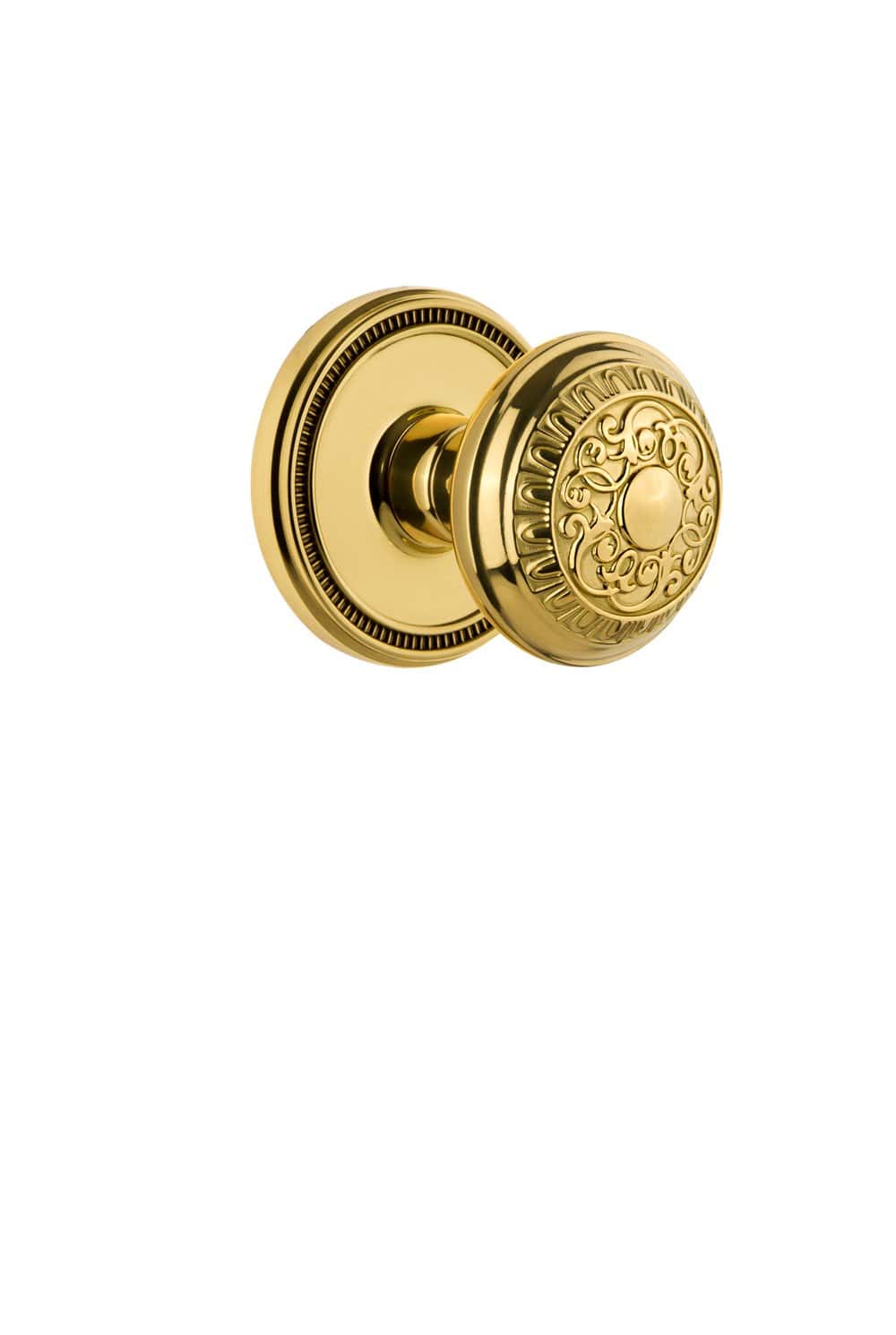 Grandeur 809121 Roseta Soleil Passage con Knob Windsor en