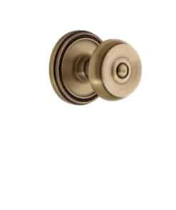 Placa de Manilla Grandeur 809633 Soleil Rosette con Doble
