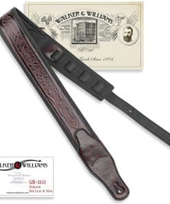 Correa de Guitarra Acolchada Hecha a Mano -y de Bajo