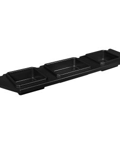 Almacenamiento debajo del asiento de plástico para