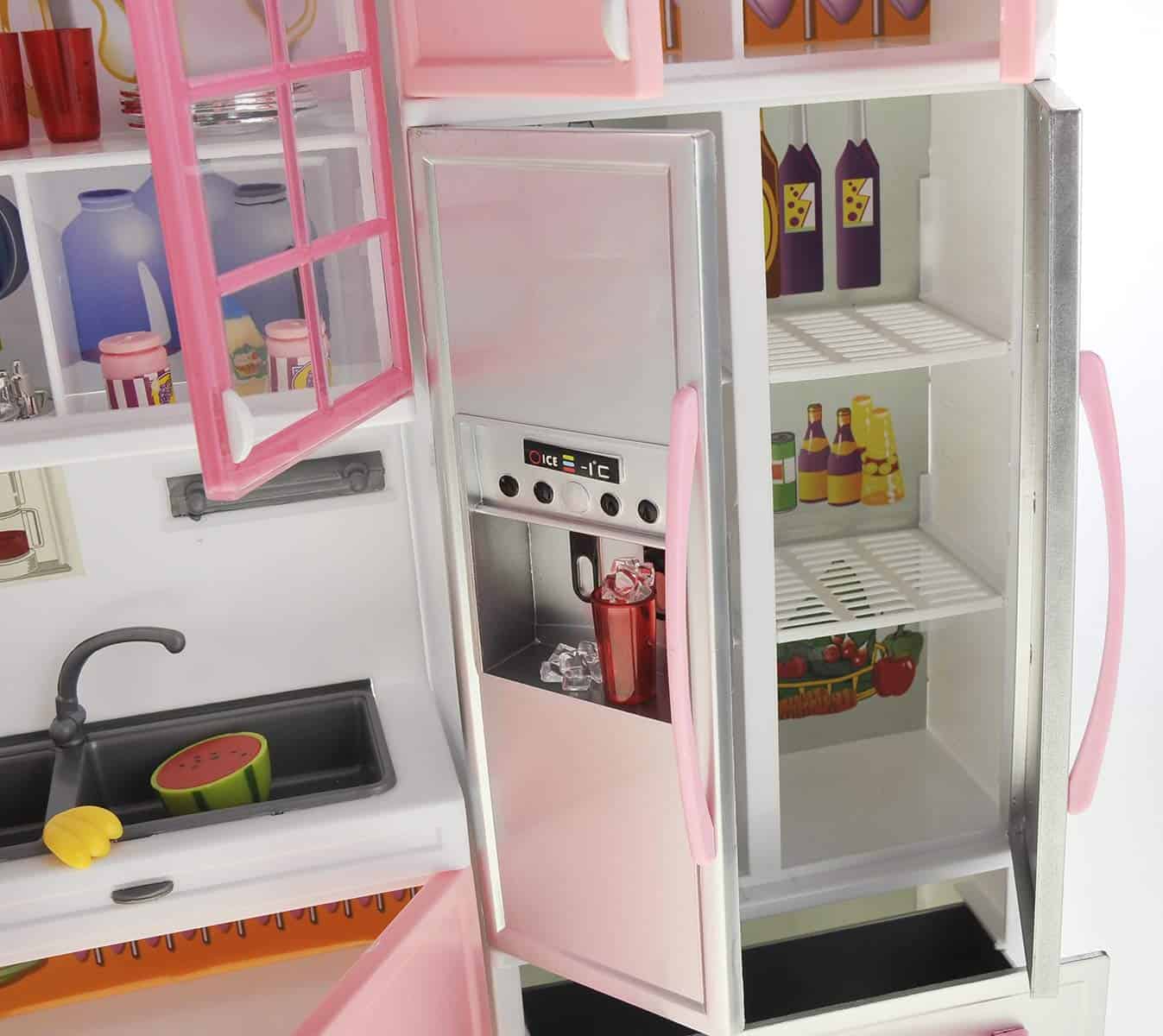 Set de Cocina de Muñeca PowerTRC, Mini Cocina Moderna de - Imagen 8