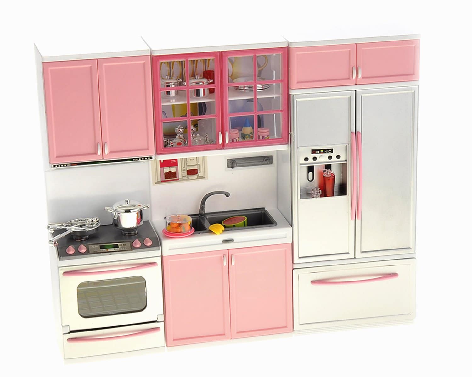 Set de Cocina de Muñeca PowerTRC, Mini Cocina Moderna de