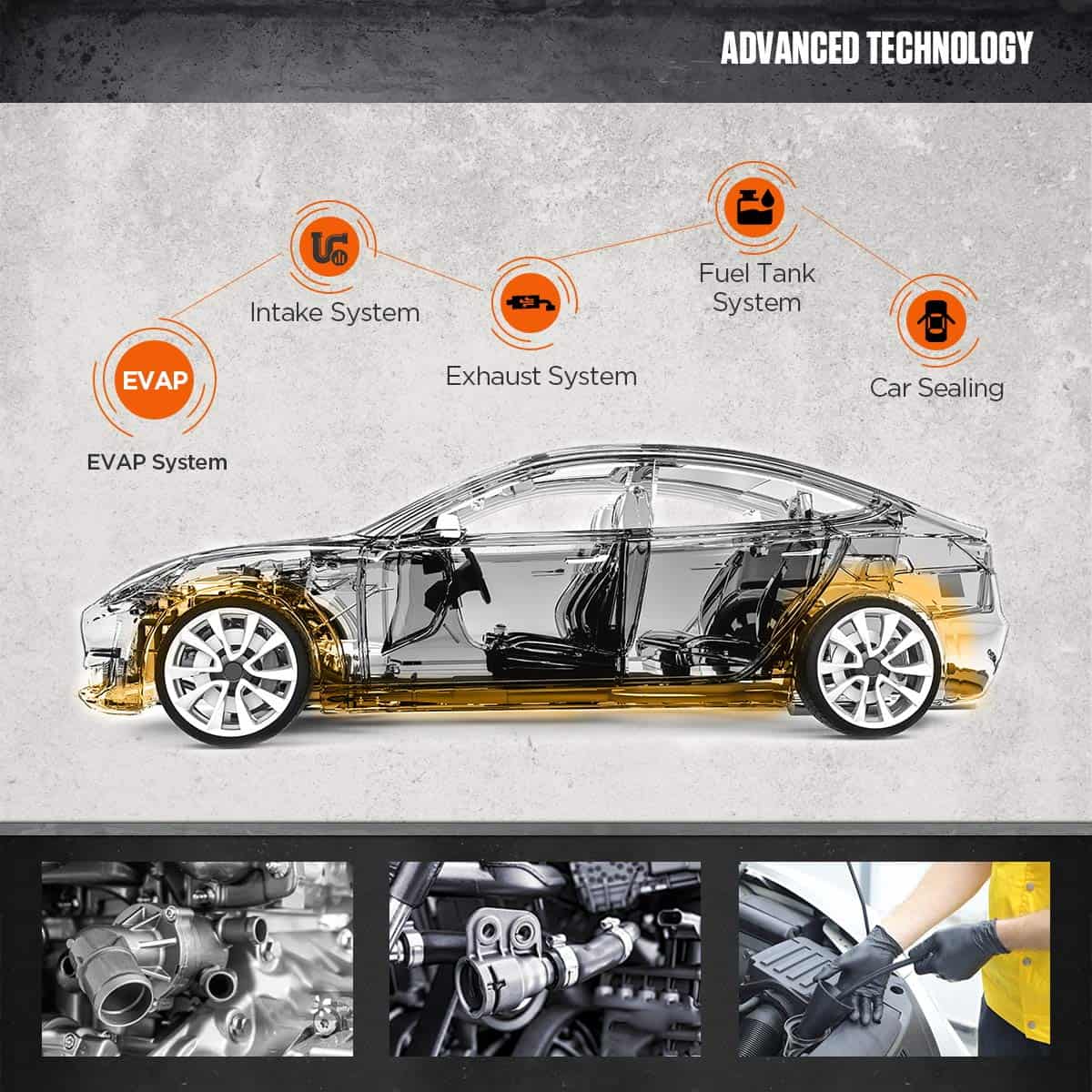 Detectores de Fuga de Humo Automotriz para Automóviles de - Imagen 5