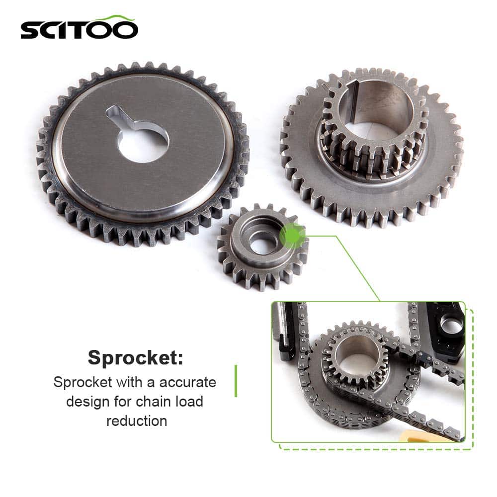 Kit de Cadena de Tiempo SCITOO compatible con Nissan - Imagen 5