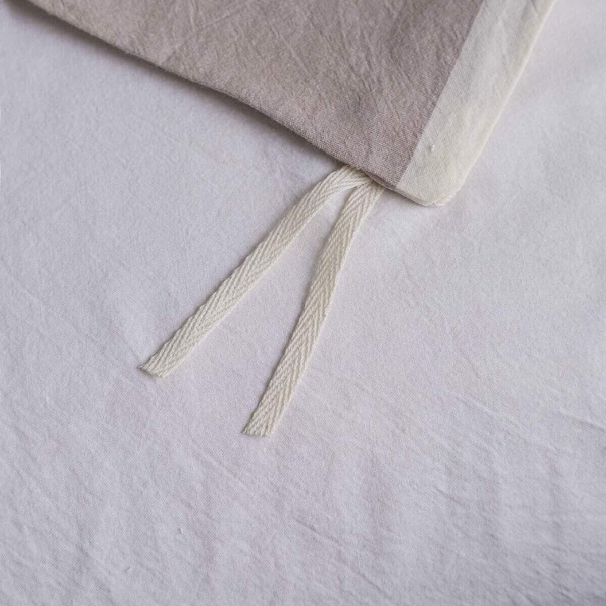 SUSYBAO 100% Funda de Edredón de Algodón Lavado King Juego - Imagen 5