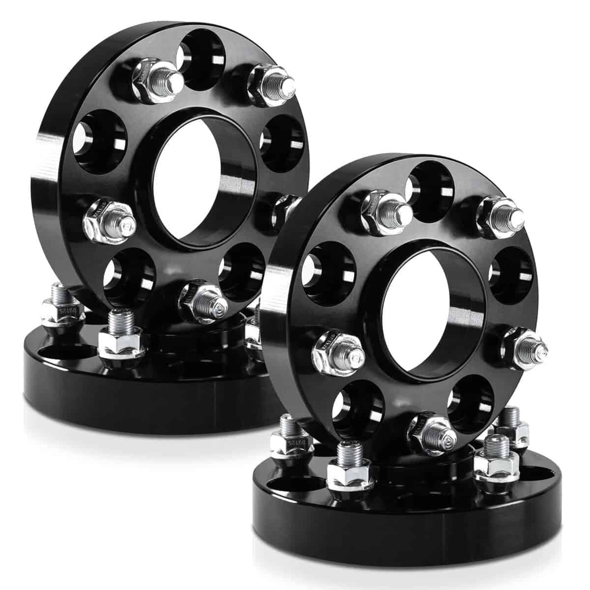 4 Piezas de Espaciadores de Rueda Centrada en Cubo de 1.0"