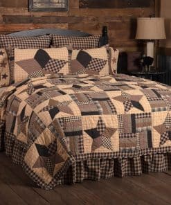 Edredón de Lujo King VHC Brands Bingham Star 120Wx105L