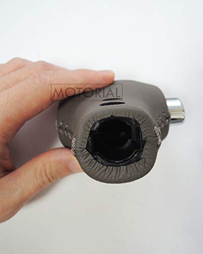 Perilla de cambio de marchas para auto HYUNDAI Madera Beige - Imagen 5