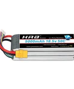 Batería de Lipo HRB 5S 18.5V 5000mAh 50-100C con Conector