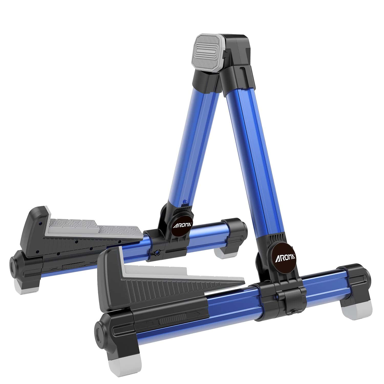 Soporte de guitarra - Soporte de suelo plegable de aluminio