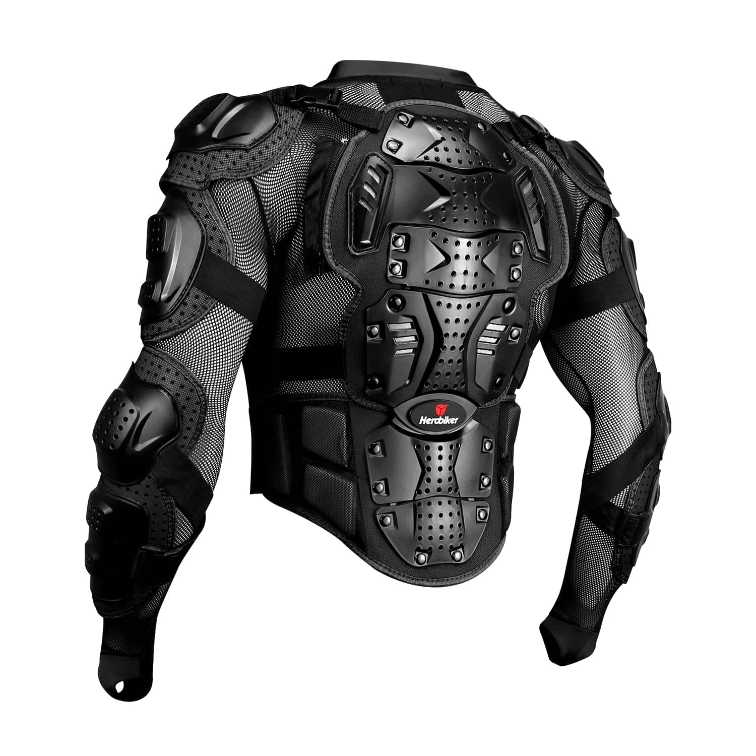Chaqueta de armadura completa para -Negro - Imagen 5