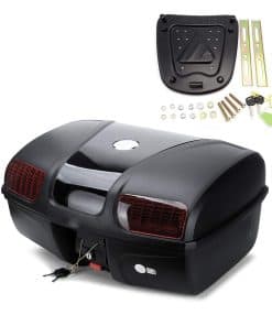 Baúl de Moto Universal para la parte Trasera, Capacidad de