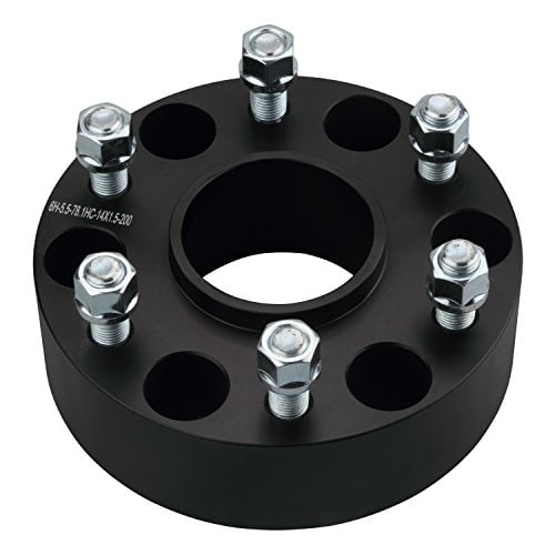 DCVAMOUS 4PC Separadores de Rueda Hubcentric 6x5.5 Negros - Imagen 7