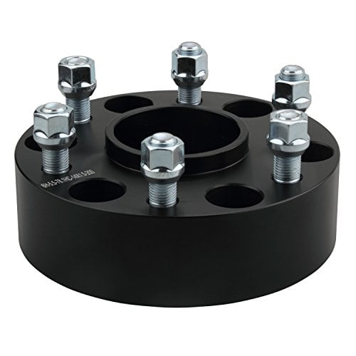 DCVAMOUS 4PC Separadores de Rueda Hubcentric 6x5.5 Negros - Imagen 8