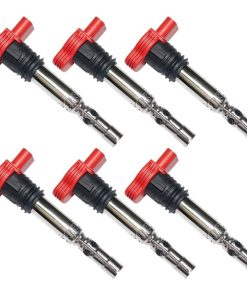 MAS Juego de 6 Bobinas de Encendido Compatible con Audi