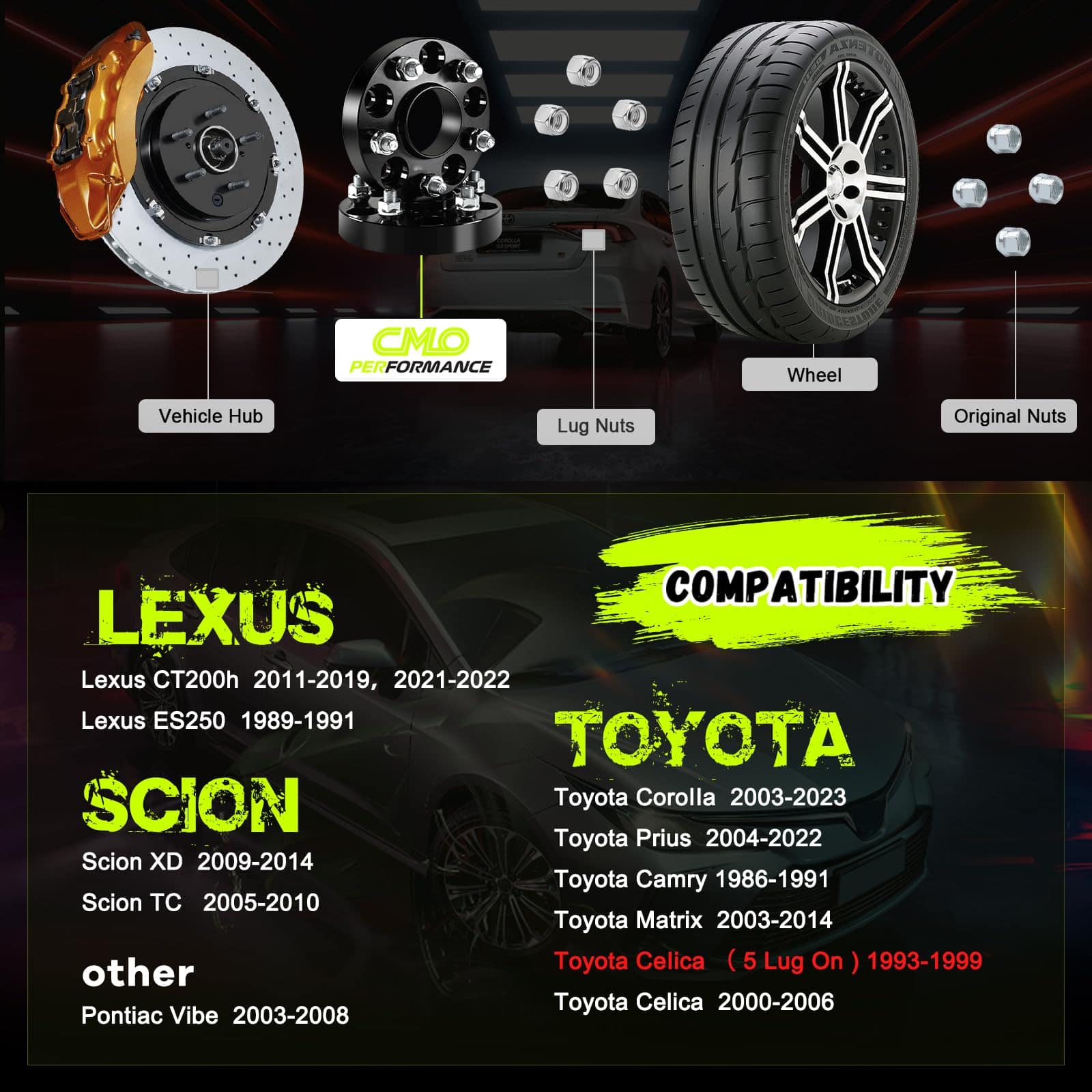 Espaciadores de Rueda Hubcentric Customadeonly de 15mm - Imagen 3