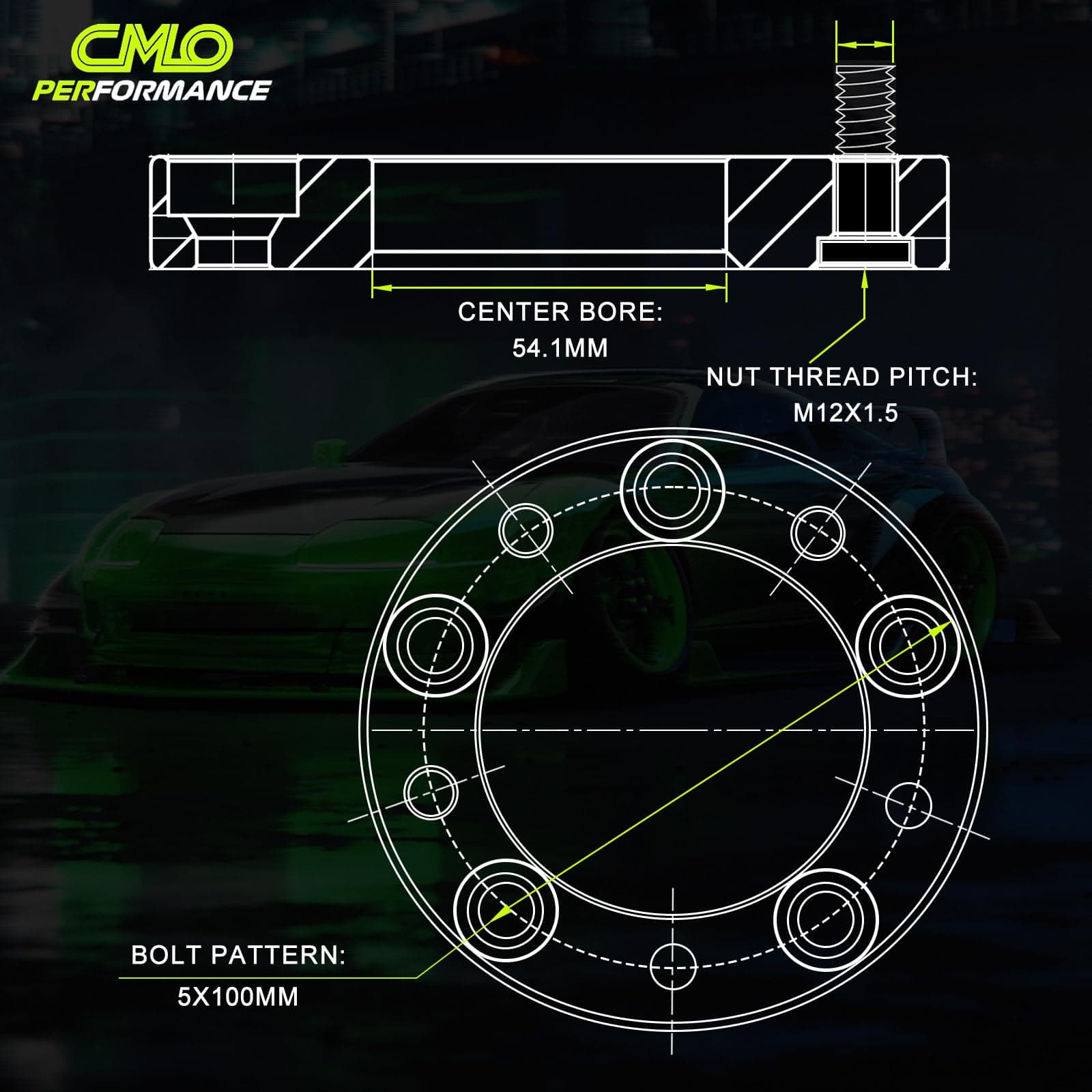 Espaciadores de Rueda Hubcentric Customadeonly de 15mm - Imagen 4
