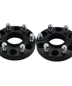 DCVAMOUS 2PC Separadores de Rueda Hubcentric Negros 6x5.5