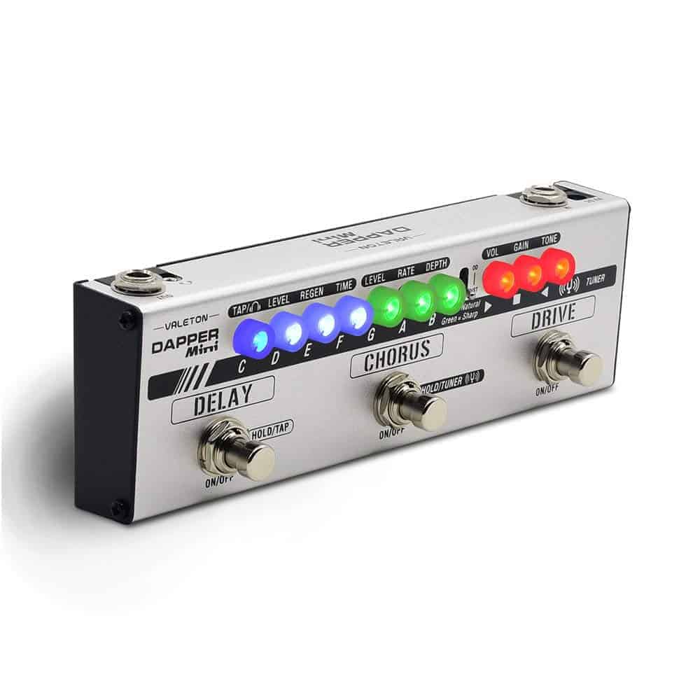Pedal Multiefectos de Guitarra Valeton Dapper Mini Stage