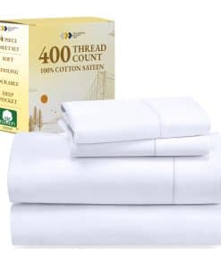 Juego de sábanas California Design Den Full Size, 400 hilos