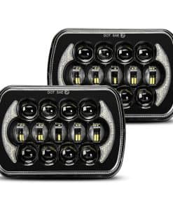 Par de faros LED compatibles LX-LIGHT (5''x7'' 6''x7''