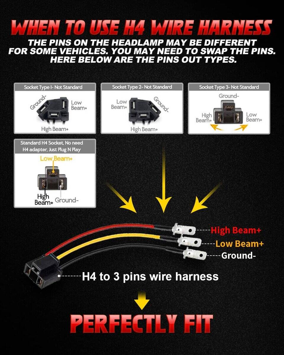 Faros LED rectangulares 5''X7'' 7''X6'' 105W compatibles - Imagen 6