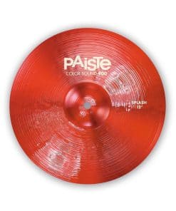 Platillo Splash Rojo Paiste Color Sound 900 de 12 Pulgadas