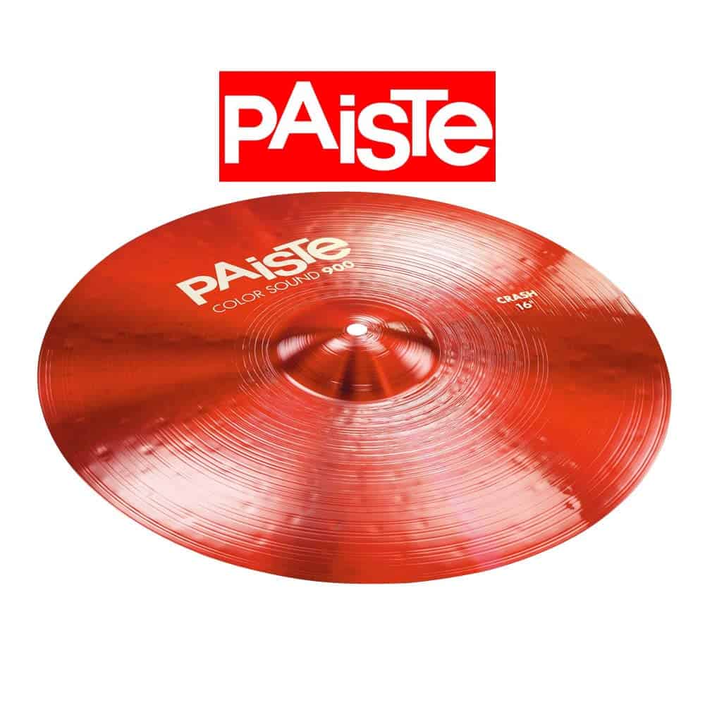Platillo PAISTE (Color Sound 900 Crash 18) rojo - Imagen 5