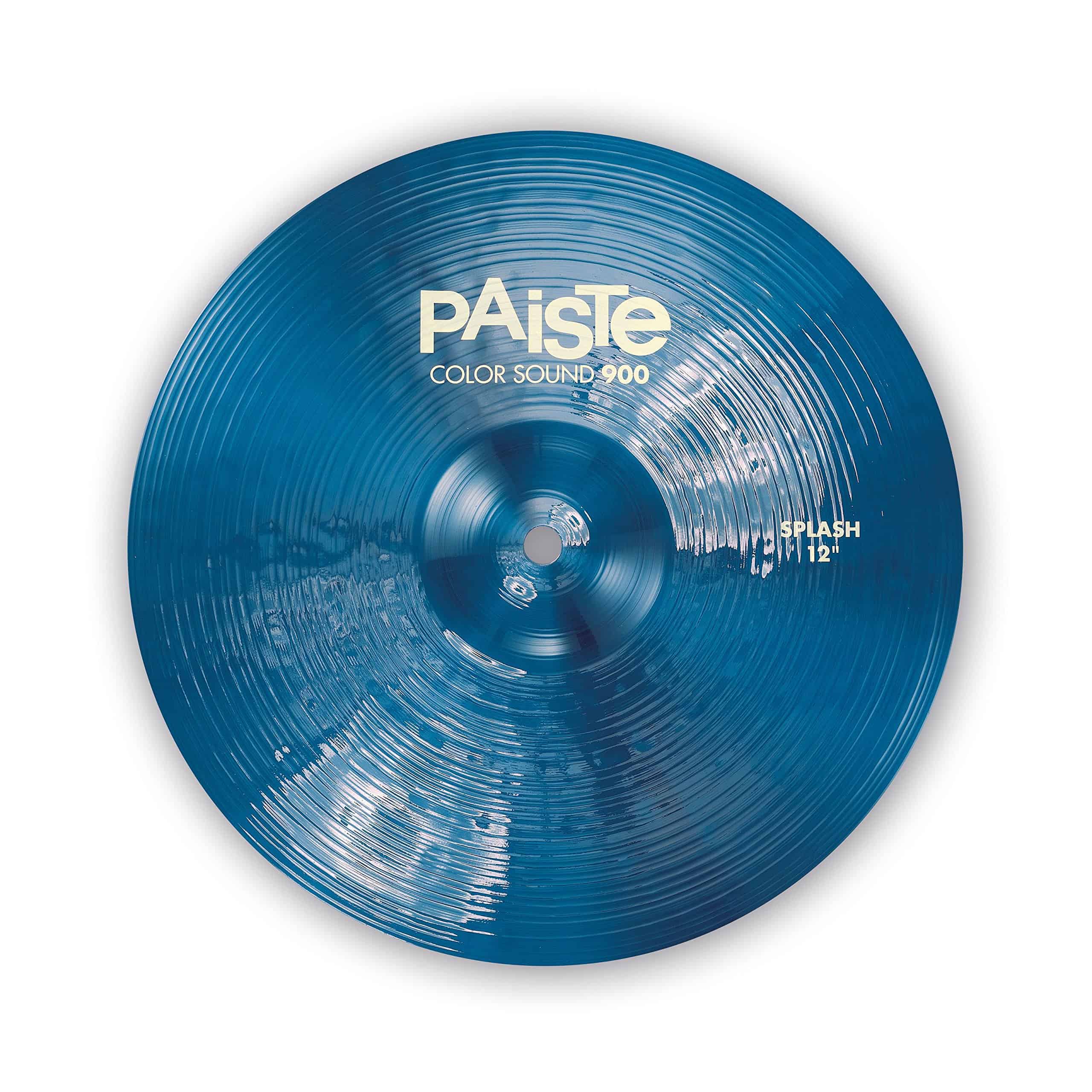 Platillo Splash Paiste 900 Color Sound de 12 Pulgadas Azul